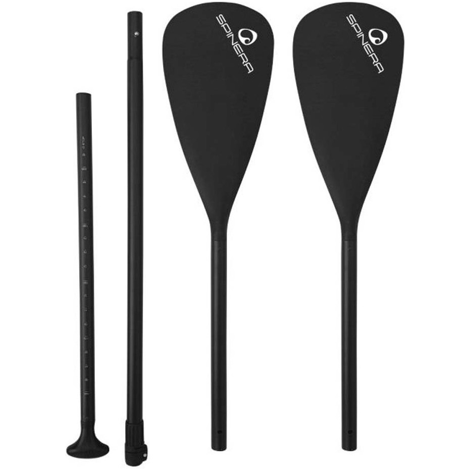 2026 Spinera Classic Aluminium SUP & Kayak Paddle SP-SUP-PAD-CLA Black